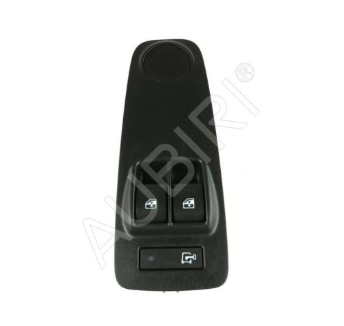 Spínač stahování oken Fiat Ducato 2006-2011 levý, černý, bez ovládání zrcátek