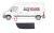 Ochranná lišta Renault Master od 2010 levá, přední dveře