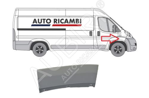 Ochranná lišta Fiat Ducato 2006-2014 pravá, lem blatníku