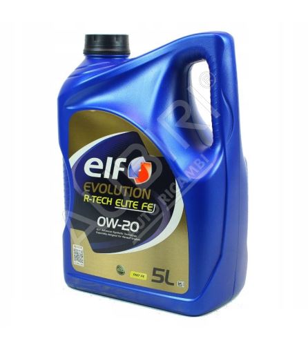 Motorový olej Elf Evolution R-Tech ELITE FE 0W20 - RN17FE, 5l