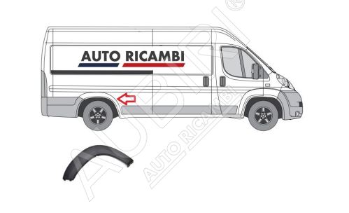 Ochranná lišta Fiat Ducato od 2006 pravá, lem blatníku