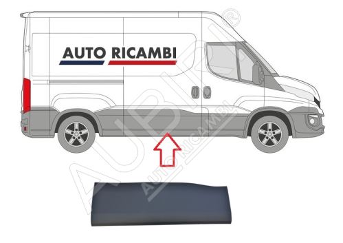 Ochranná lišta Iveco Daily od 2014 pravá, posuvné dveře (3520/4100)