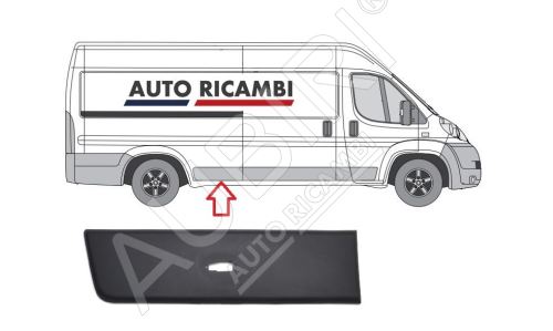 Ochranná lišta Fiat Ducato od 2006 pravá, před zadní kolo, 80cm - Maxi