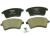 Brzdové destičky Renault Kangoo 2008-2021 přední, dlouhé, 15/16" kolesá
