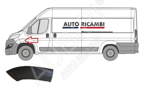 Ochranná lišta Fiat Ducato od 2014 levá, lem blatníku