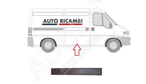 Ochranná lišta Fiat Ducato 2002-2006 levá/pravá, posuvné dveře, 120 cm