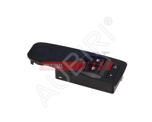 Spínač stahování oken Fiat Ducato 2006-2011 levý, zelený, bez ovládání zrcátek