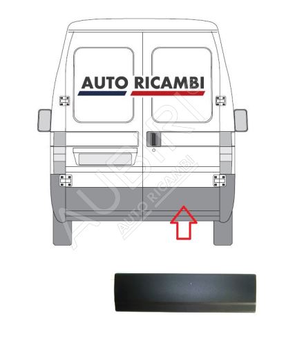 Ochranná lišta Fiat Ducato 2002-2006 zadní, pravé dveře