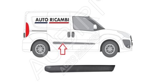 Ochranná lišta Fiat Doblo od 2010 pravá, zadní dveře