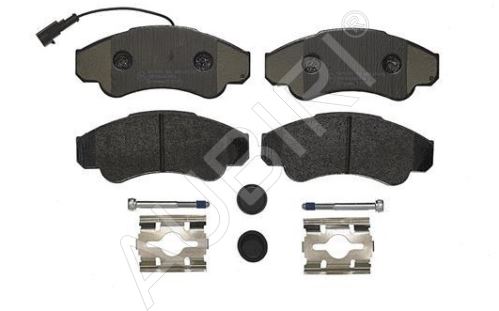 Brzdové destičky Fiat Ducato 1994-2006 přední, 1-snímač, Q18 Maxi