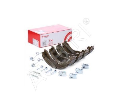 Brzdové čelisti Fiat Ducato od 2006 zadní, 172 mm, s příslušenstvím