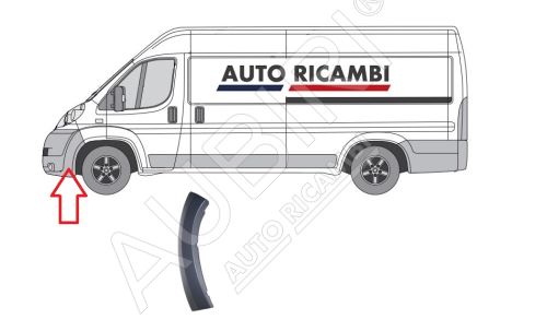 Ochranná lišta Fiat Ducato 2006-2014 levá, lem náraznika