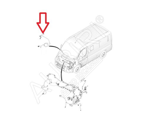 Kabelový svazek DPF filtru Citroën Jumper, Boxer 2011-2016 2,2D