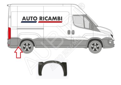 Ochranná lišta Iveco Daily od 2014 levá/pravá, lem blatníku