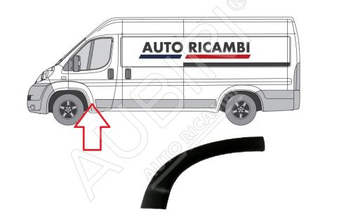 Ochranná lišta Fiat Ducato od 2006 levá, lem dveří