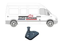 Západka zámku dveří Renault Master 1998-2010 pravá střední pro posuvné dveře (1)