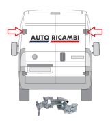 Pant zadních dveří Fiat Ducato, Jumper, Boxer od 2006 levý/pravý, vrchní, 270 (1)