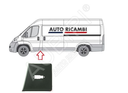 Ochranná lišta Fiat Ducato od 2006 levá, za přední dveře, B-sloupek - Maxi