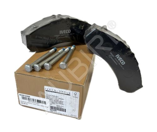 Brzdové destičky Iveco Daily 2000-2006 35/50C přední/zadní, Daily 65C zadní