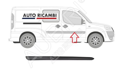 Ochranná lišta Fiat Doblo 2005-2010 pravá, přední dveře