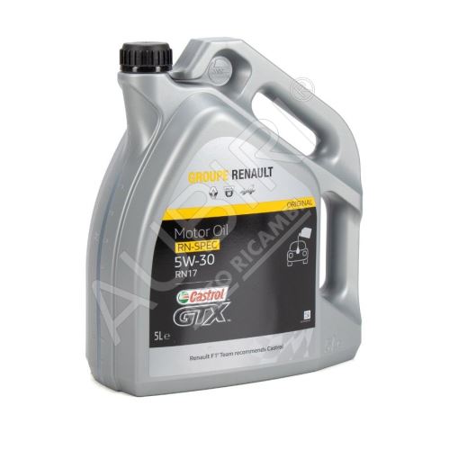 Motorový olej CASTROL 5W30 GTX - RN17, 5L