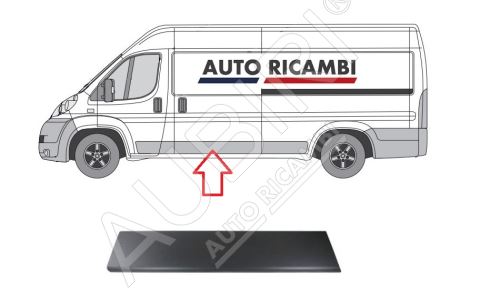 Ochranná lišta Fiat Ducato od 2006 levá, uprostřed