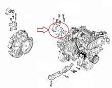 Silentblok motoru Fiat Ducato od 2021 2,2D levý, automatická převodovka