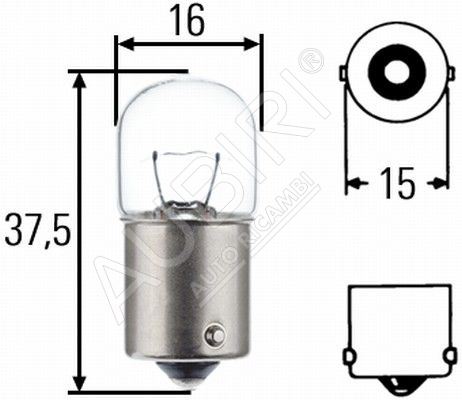 Žárovka 24V 5W R5W