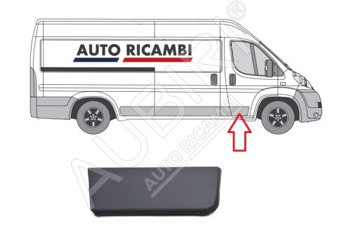 Ochranná lišta Fiat Ducato od 2006 pravá, přední dveře