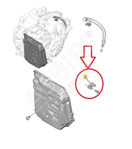 Snímač otáček automatické převodovky Citroën Berlingo, Partner