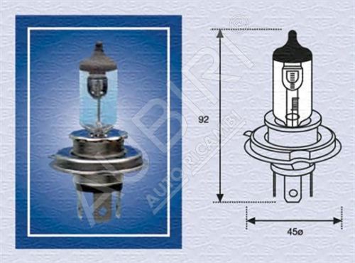 Žárovka 24V H4 75/70W