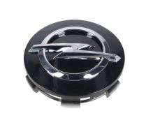 Krytka kola Opel středová, 65 mm, černá