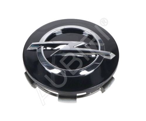 Krytka kola Opel středová, 65 mm, černá