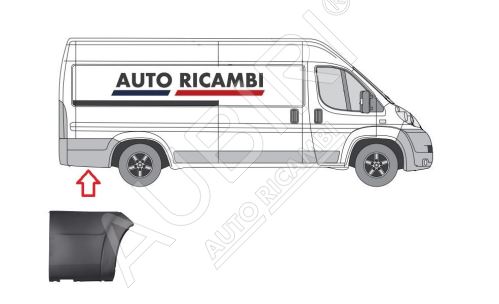 Ochranná lišta Fiat Ducato od 2006 pravá, za zadní kolo - Maxi