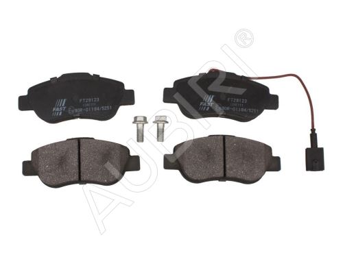 Brzdové destičky Fiat Doblo 2000-2010, Fiorino od 2007 přední, 1-snímač
