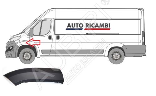 Ochranná lišta Fiat Ducato od 2014 levá, lem blatníku