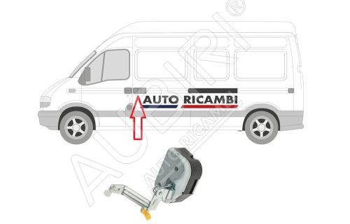 Zámek posuvných dveří Renault Master 1998-2010 levý