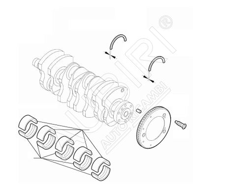 Kliková hřídel Fiat Ducato od 2021 2,2D