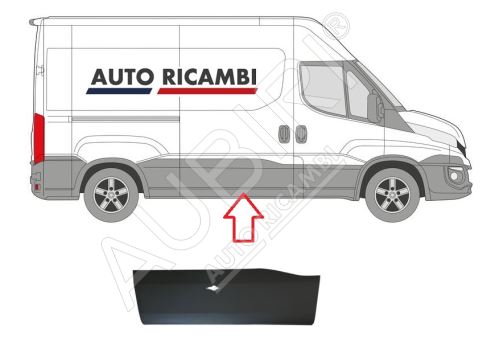 Ochranná lišta Iveco Daily od 2014 pravá, posuvné dveře (3520/4100)