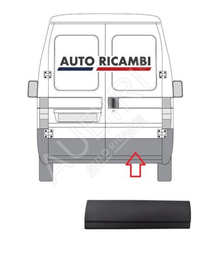 Ochranná lišta Fiat Ducato 2002-2006 zadní, pravé dveře