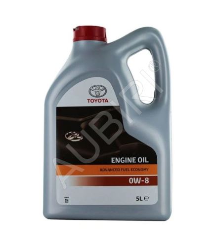 Olej motorový TOYOTA 0W8 Advanced Fuel Economy - 5L