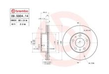 Brzdový kotouč Fiat Ducato od 1996 přední Q11/15, 280 mm (2)