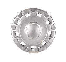 Poklice na kola Fiat 500 2007-2015 - 15" disk, stříbrná