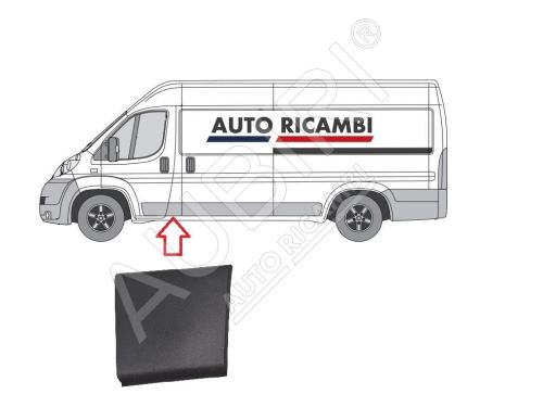 Ochranná lišta Fiat Ducato od 2006 levá, za přední dveře, B-sloupek