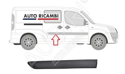 Ochranná lišta Fiat Doblo 2005-2010 pravá, zadní dveře