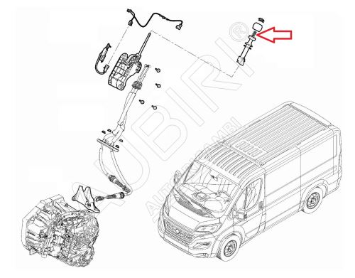 Pružinka hlavice řadicí páky Fiat Ducato od 2021