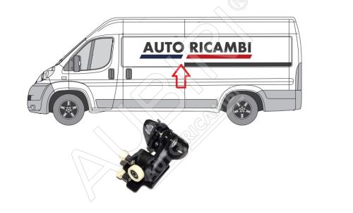 Vodítko posuvných dveří Fiat Ducato od 2006 levé střední