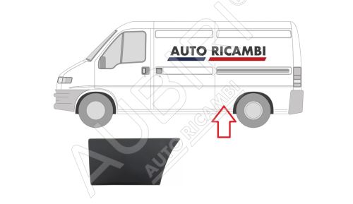 Ochranná lišta Fiat Ducato 2002-2006 levá, před zadní kolo