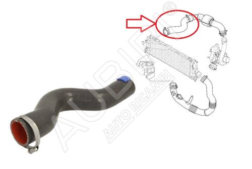 Hadice plnícího vzduchu Renault Trafic 2006-2014 2,5 dCi od turba do intercooleru