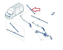 Stěrač Renault Master IV od 2024 přední, pravý, lavostranné řízení